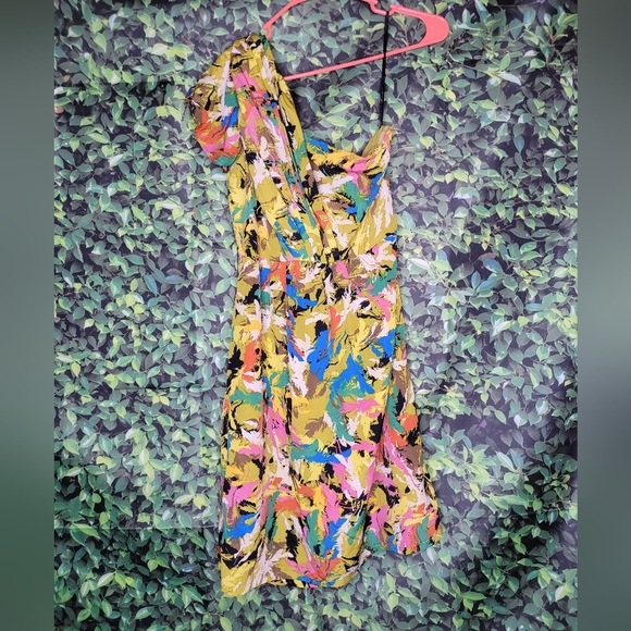 MM Couture by Miss Me Dress one shoulder mini Size large Western - Picture 3 of 8